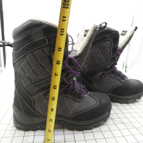 Klim Aurora GTX Boots Women's Size 8 Black - Picture 2 of 12